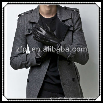 2013 high fashion winter leather glove for men